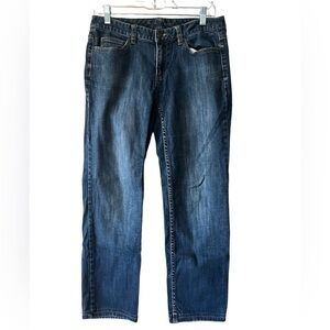 Michael Kors Blue Denim Mid‎ Rise Straight Leg Women’s Jeans